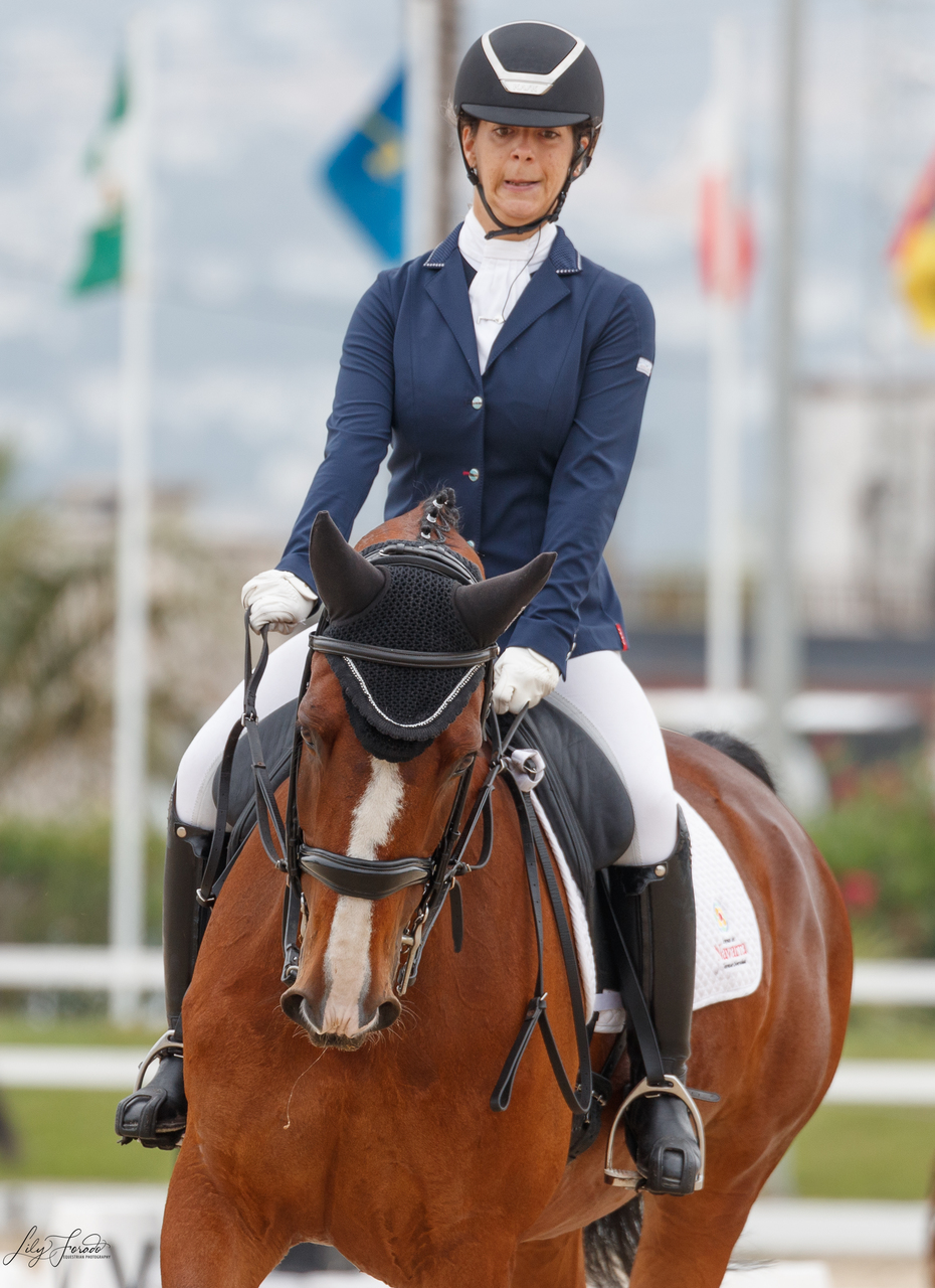 Natalia Quintana Plagaro Campeona de España de Doma Adaptada 2021